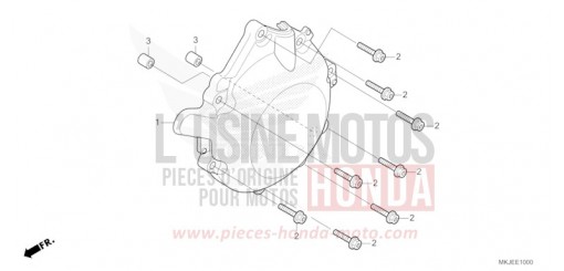 COUVERCLE DE GENERATEUR C.A. CB1000RAP de 2023